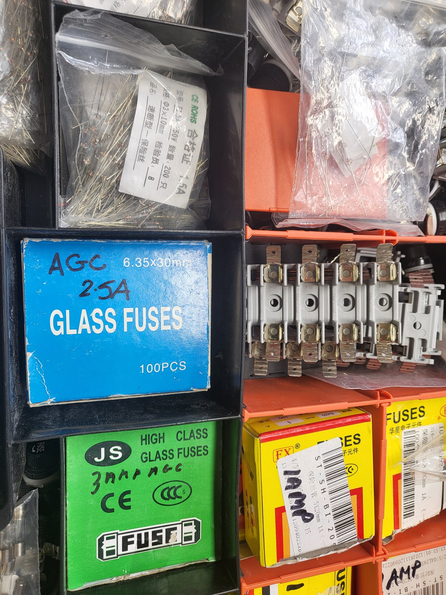 Fuses Bulbs Diodes and Sockets