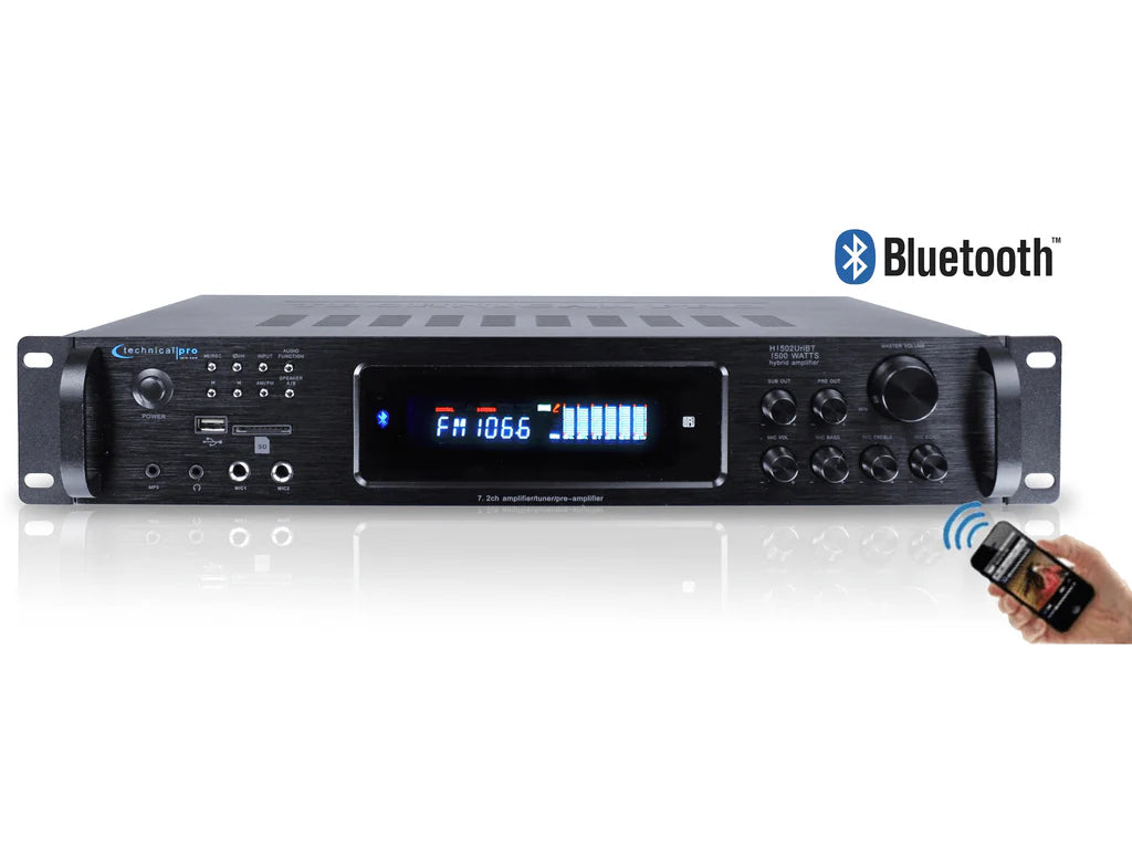 Technical Pro Audio HYBRID Receiver/Amplifiers